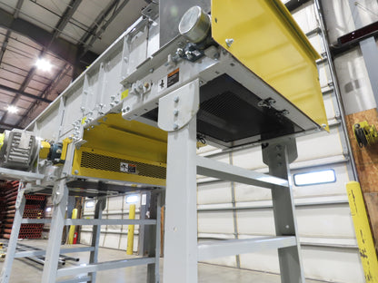 Hytrol HSS 31"x 10' 6" Slider Bed Belt Conveyor 2Hp 3PH LH Center Drive 114fpm