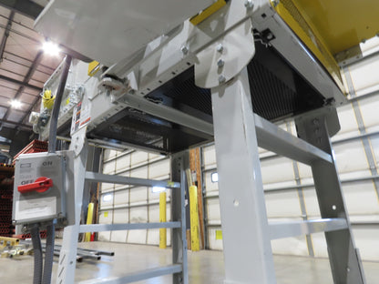 Hytrol HSS 31"x 10' 6" Slider Bed Belt Conveyor 2Hp 3PH LH Center Drive 114fpm