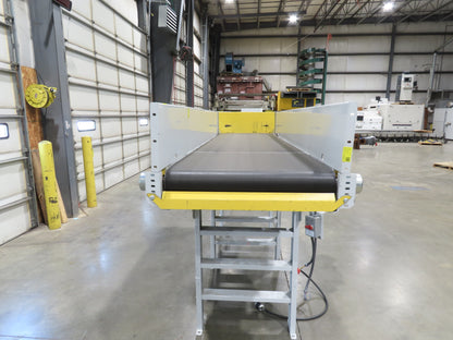 Hytrol HSS 31"x 10' 6" Slider Bed Belt Conveyor 2Hp 3PH LH Center Drive 114fpm