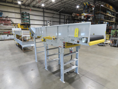 Hytrol HSS 31"x 10' 6" Slider Bed Belt Conveyor 2Hp 3PH LH Center Drive 114fpm