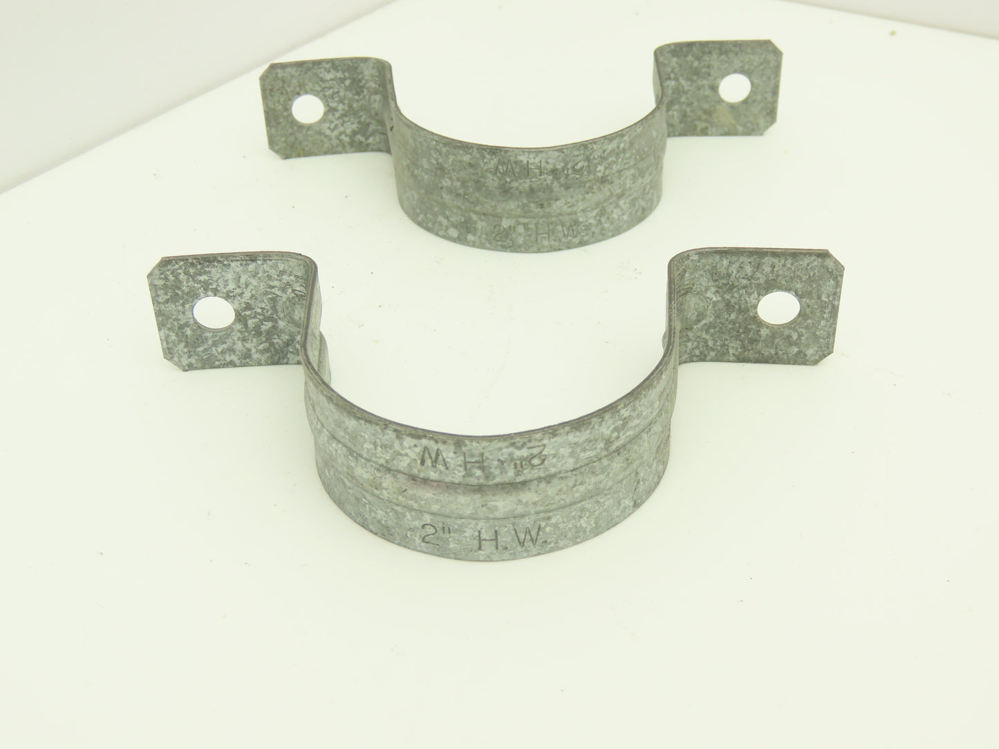 Arlington Industries 355 	2" 2 Hole Rigid Conduit Strap Plated Steel Lot of 100