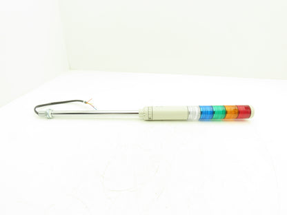 PatLite LCE 02A Signal Light Stack Tower Red Amber Green Blue Clear 24V AC/DC