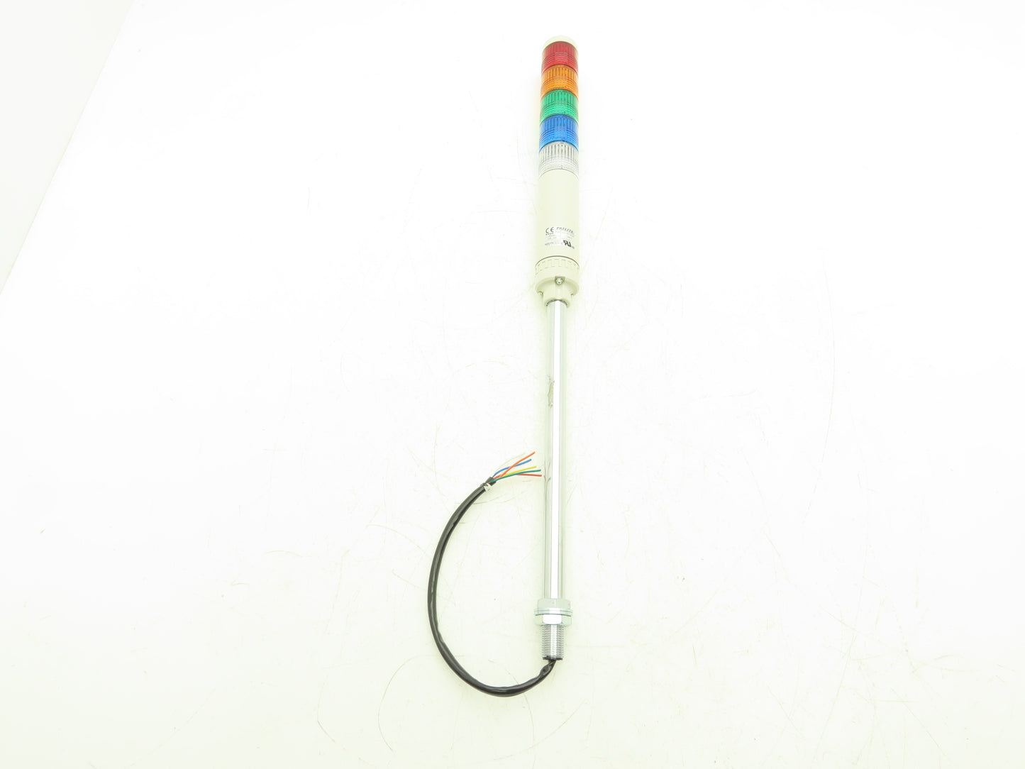 PatLite LCE 02A Signal Light Stack Tower Red Amber Green Blue Clear 24V AC/DC