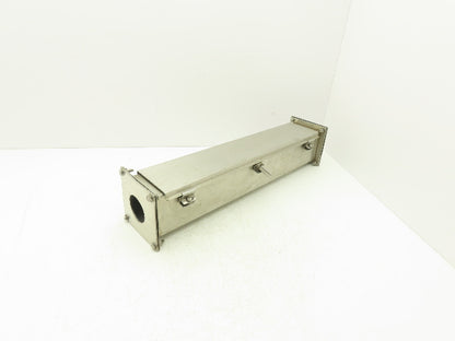 E Box S2-44P Pull Through Rain Tight Conduit Hub Stainless 2" By 2" Straight 24"