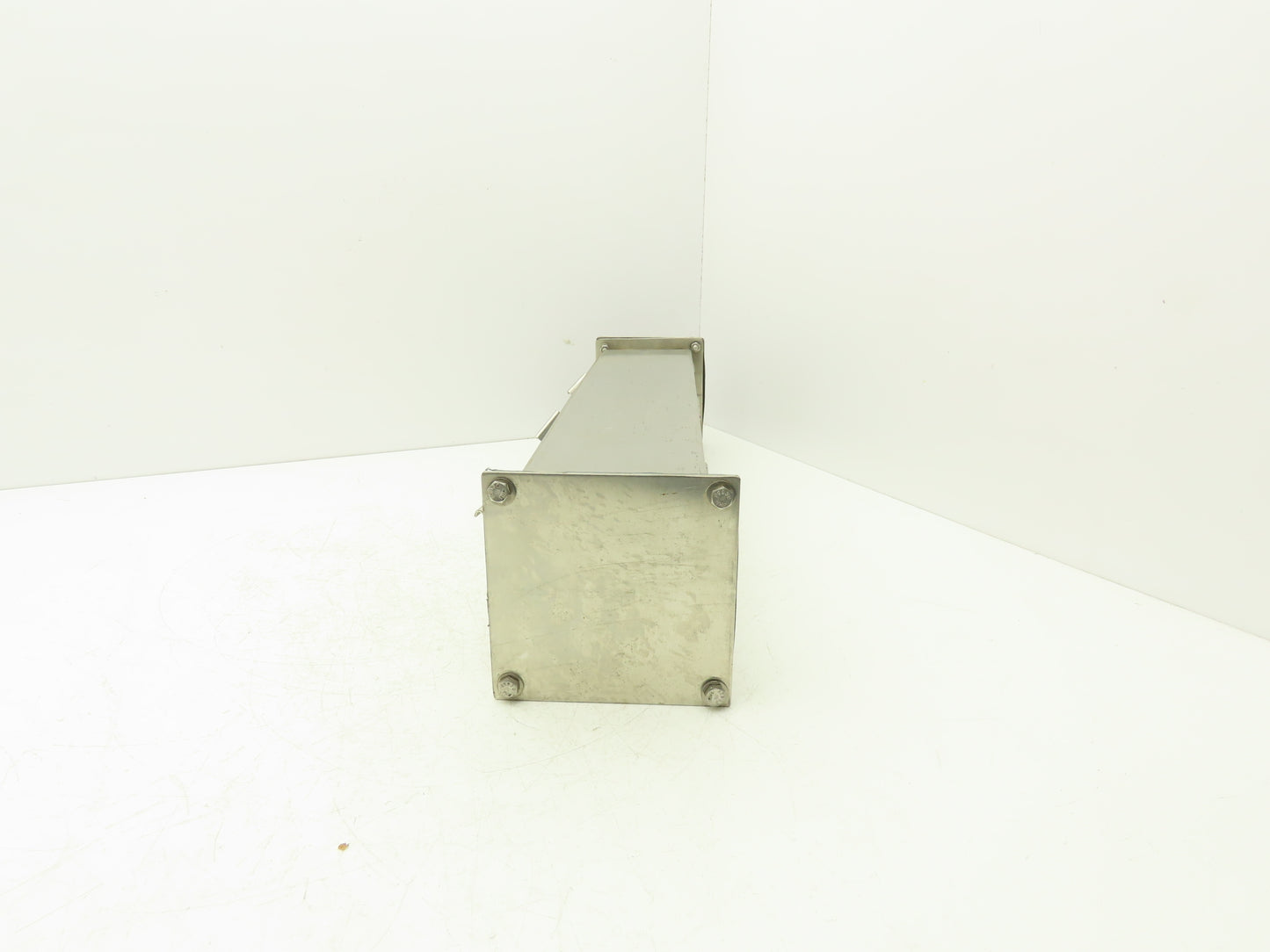 E Box S2-44P Pull Through Rain Tight Conduit Hub Stainless 2" By 2" Straight 24"