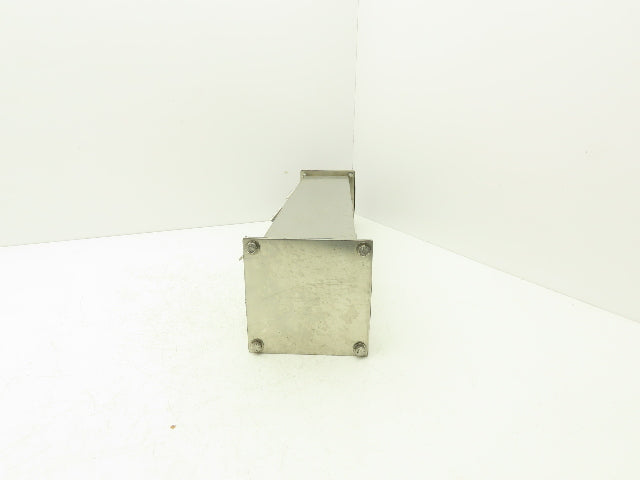 E Box S2-44P Pull Through Rain Tight Conduit Hub Stainless 2" By 2" Straight 24"