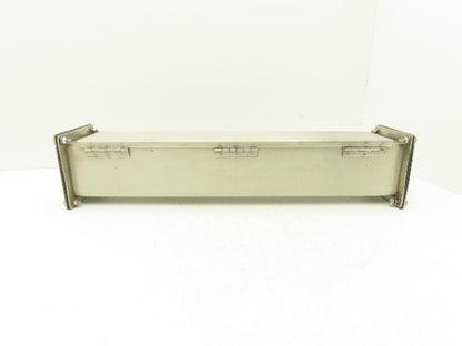 E Box S2-44P Pull Through Rain Tight Conduit Hub Stainless 2" By 2" Straight 24"