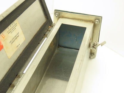 E Box S2-44P Pull Through Rain Tight Conduit Hub Stainless 2" By 2" Straight 24"