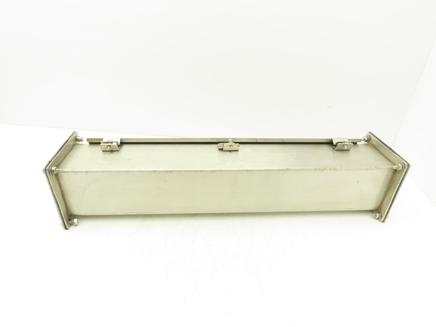 E Box S2-44P Pull Through Rain Tight Conduit Hub Stainless 2" By 2" Straight 24"