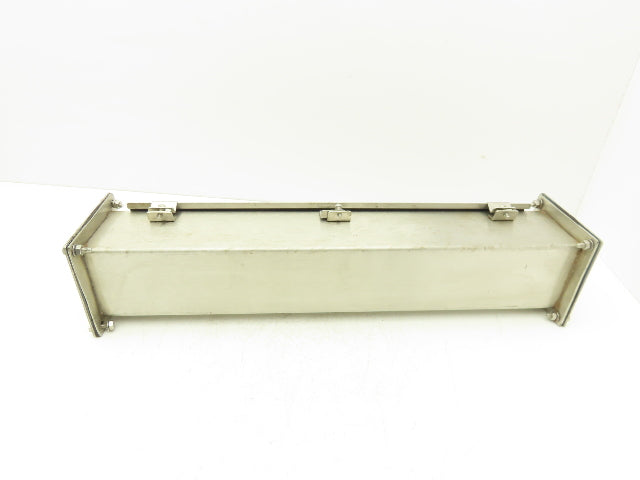 E Box S2-44P Pull Through Rain Tight Conduit Hub Stainless 2" By 2" Straight 24"