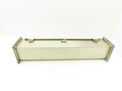 E Box S2-44P Pull Through Rain Tight Conduit Hub Stainless 2" By 2" Straight 24"