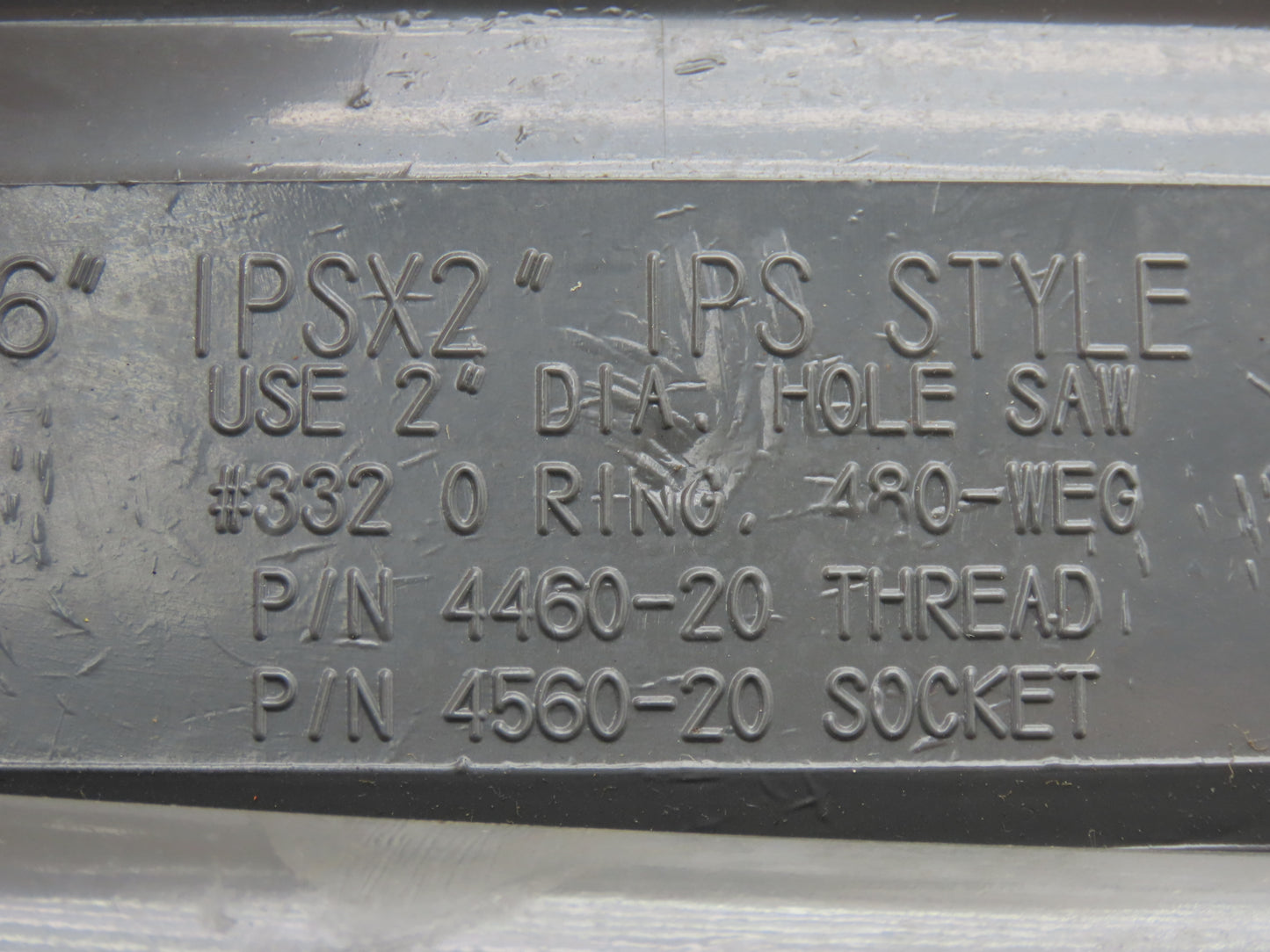 GF Signet PV8S060 PVC Clamp-On Saddle Installation Fitting 180psi 6" Schedule 80