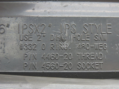 GF Signet PV8S060 PVC Clamp-On Saddle Installation Fitting 180psi 6" Schedule 80