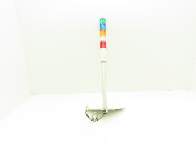 PatLite LR4 02LJN Signal Light Stack Tower Red Amber Green Blue Clear 24V AC/DC