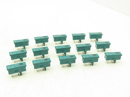 Daito GP32 Alarm Indicating Fuse Green Cartridge 3.2A 250V Lot of 15