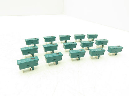 Daito GP32 Alarm Indicating Fuse Green Cartridge 3.2A 250V Lot of 15