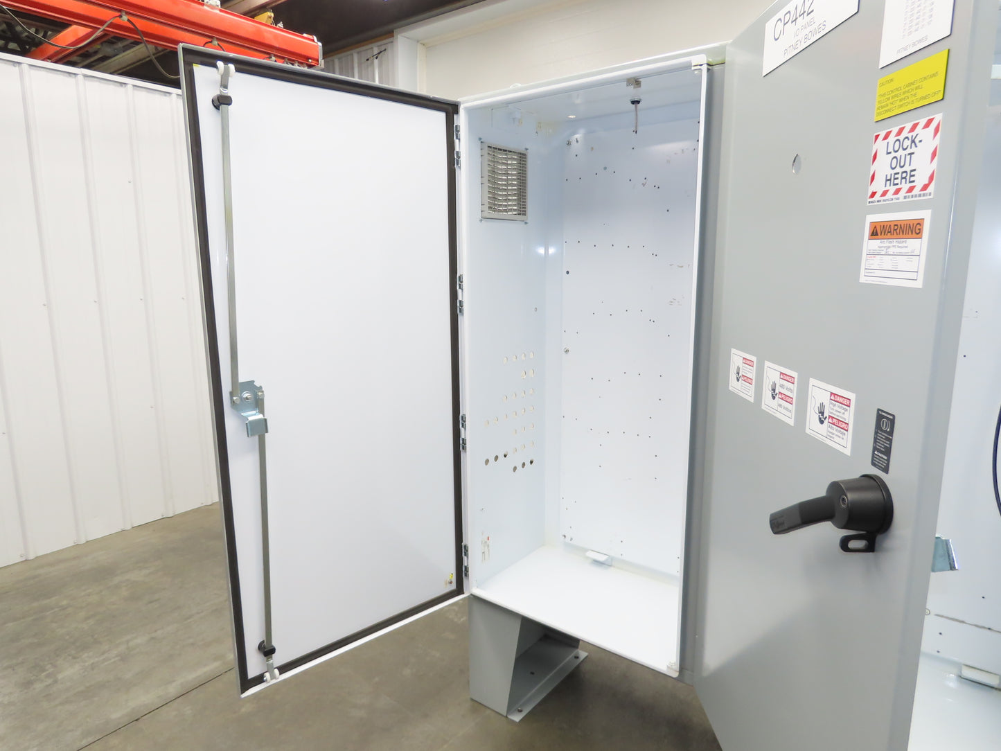 Hoffman A60X6118LPFTC Electrical Enclosure 60x61x18" Dual Door Control Box