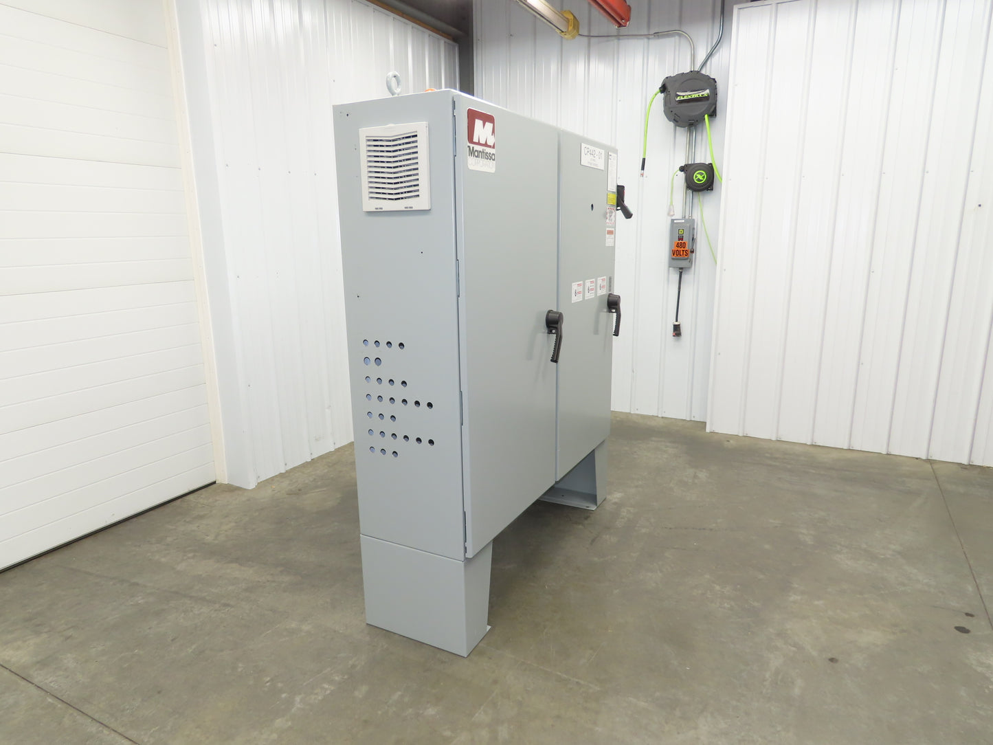 Hoffman A60X6118LPFTC Electrical Enclosure 60x61x18" Dual Door Control Box