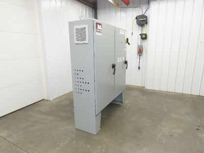 Hoffman A60X6118LPFTC Electrical Enclosure 60x61x18" Dual Door Control Box