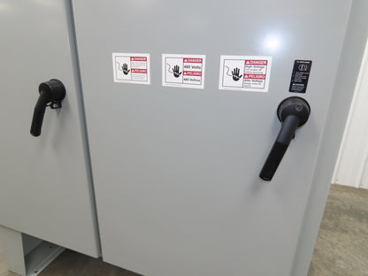 Hoffman A60X6118LPFTC Electrical Enclosure 60x61x18" Dual Door Control Box