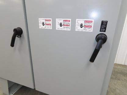 Hoffman A60X6118LPFTC Electrical Enclosure 60x61x18" Dual Door Control Box