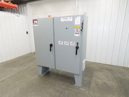 Hoffman A60X6118LPFTC Electrical Enclosure 60x61x18" Dual Door Control Box