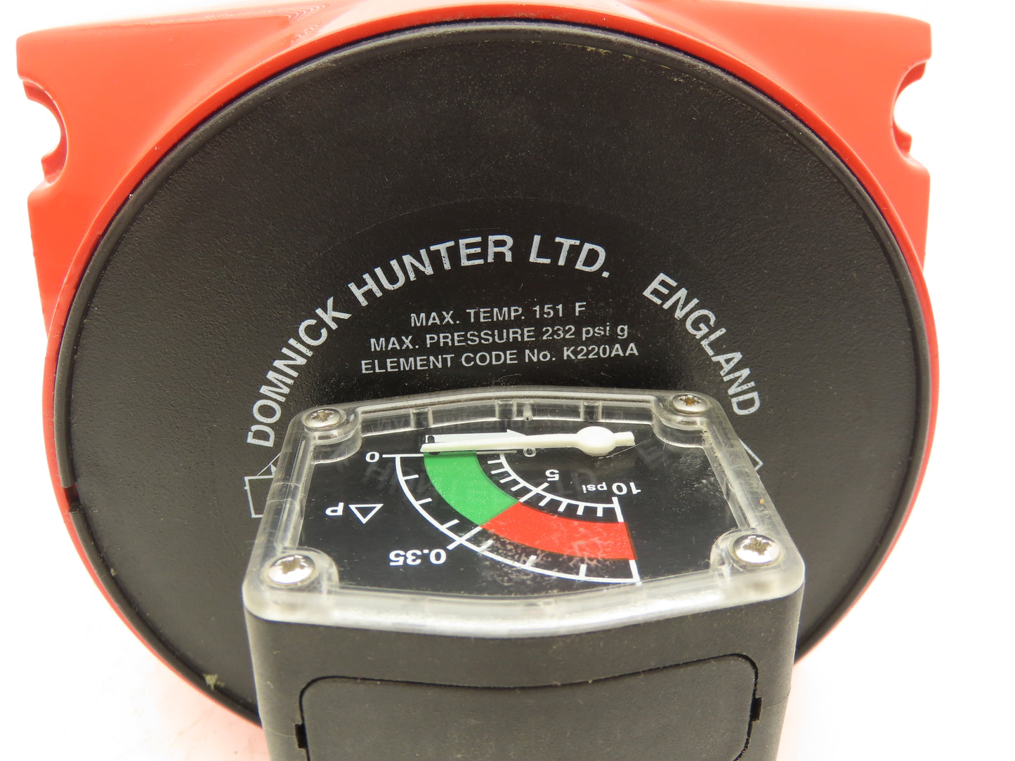 Domnick Hunter OH 2858-5 Pneumatic Compressed Air Filter Oil Removal 10PSI 2"NPT