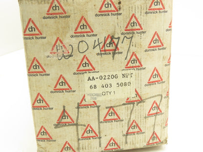 Domnick Hunter OH 2858-5 Pneumatic Compressed Air Filter Oil Removal 10PSI 2"NPT