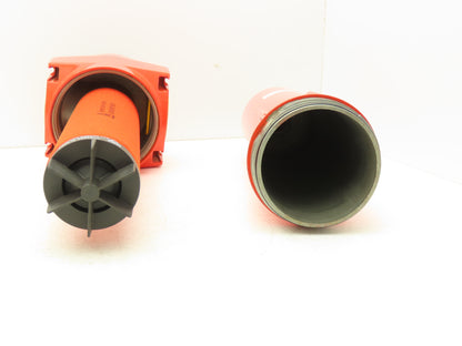 Domnick Hunter OH 2858-5 Pneumatic Compressed Air Filter Oil Removal 10PSI 2"NPT