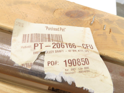 Hytrol PT-206166-CFU Center Drive Pulley Shaft KT77 for 43" Belt Conveyor