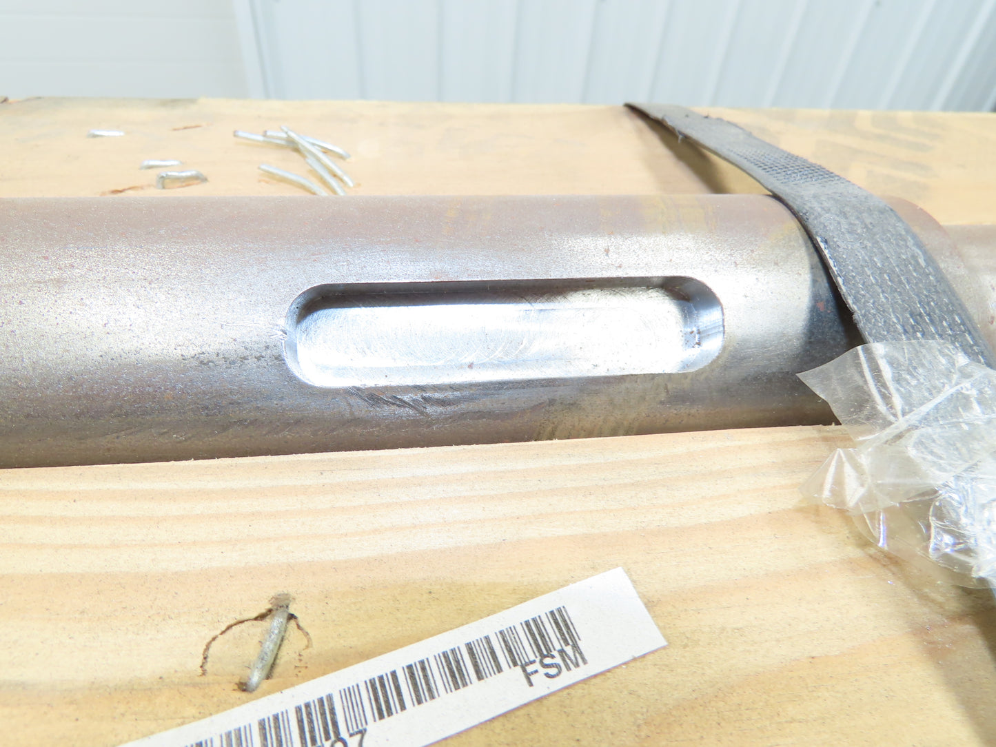 Hytrol PT-206166-CFU Center Drive Pulley Shaft KT77 for 43" Belt Conveyor