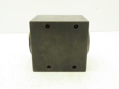 301B2F5A Hydraulic Rotary Union Manifold Aluminum 6 Port Right Angle G1/4