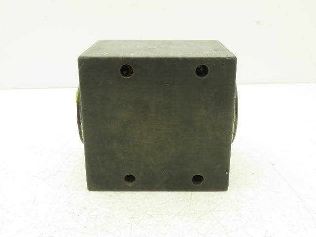 301B2F5A Hydraulic Rotary Union Manifold Aluminum 6 Port Right Angle G1/4