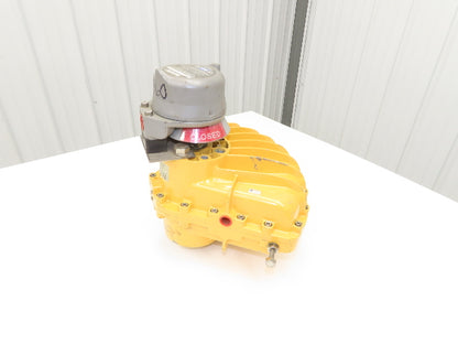 Kinetrol GU99NU Pneumatic Valve Actuator Quarter Turn 1-1/8" Square Shaft 100psi