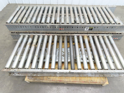 Automotion 24"x 17' 4" Gravity Roller Conveyor 1.9" Roller 21.5"BF 3-Sections