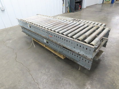 Automotion 24"x 17' 4" Gravity Roller Conveyor 1.9" Roller 21.5"BF 3-Sections