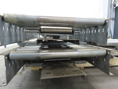 Automotion 24"x 17' 4" Gravity Roller Conveyor 1.9" Roller 21.5"BF 3-Sections