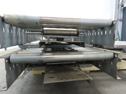 Automotion 24"x 17' 4" Gravity Roller Conveyor 1.9" Roller 21.5"BF 3-Sections