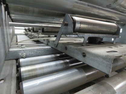 Automotion 24"x 17' 4" Gravity Roller Conveyor 1.9" Roller 21.5"BF 3-Sections