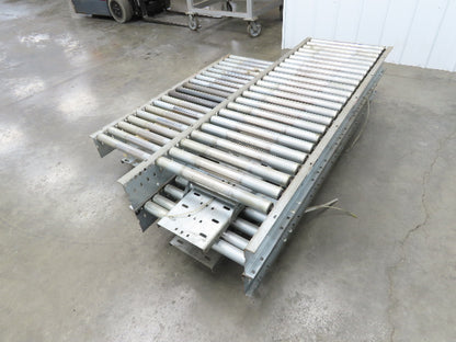 Automotion 24"x 17' 4" Gravity Roller Conveyor 1.9" Roller 21.5"BF 3-Sections