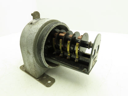 Furnas EKT4 Reversing Manual Drum Switch 3-Pole Reverse/Off/Forward 1" NPT