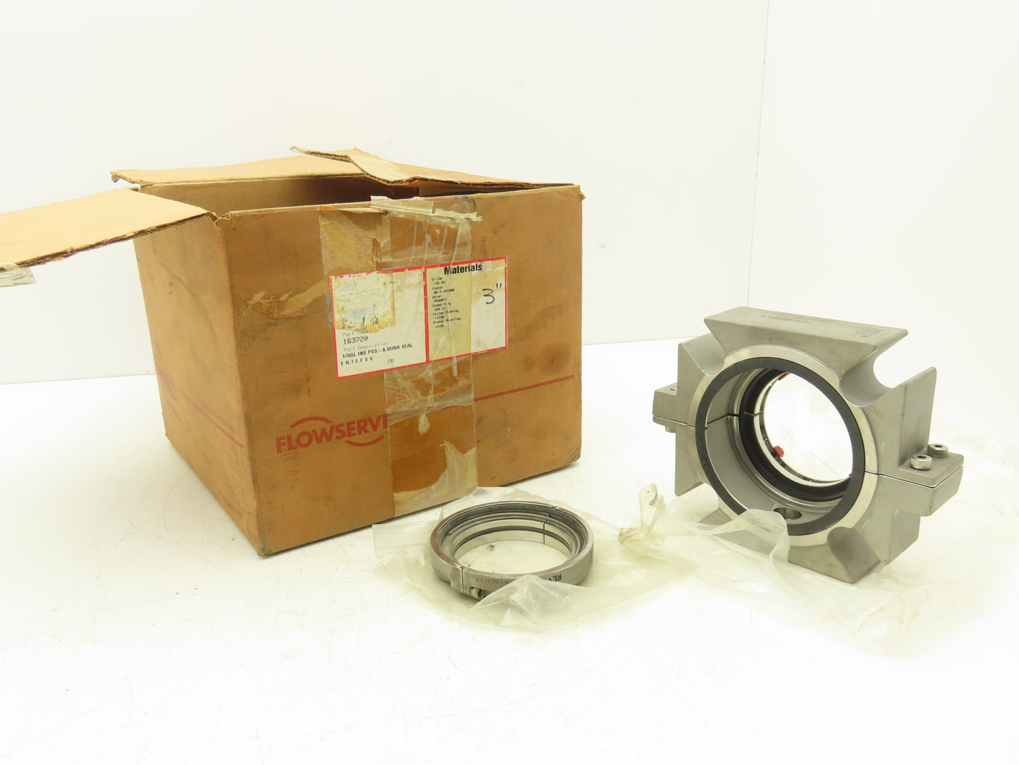 Flowserve 163720 Cartridge Flexible Stator Pusher Seal 3"