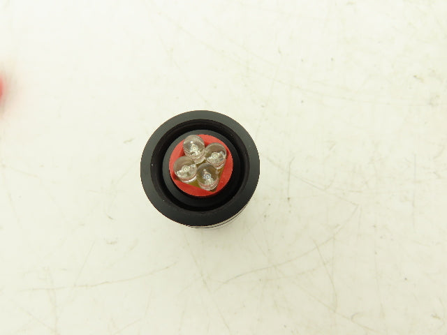 Allen Bradley Guardmaster Red Indicator Light Ledtronics Mini LED BF304-0UR-24V