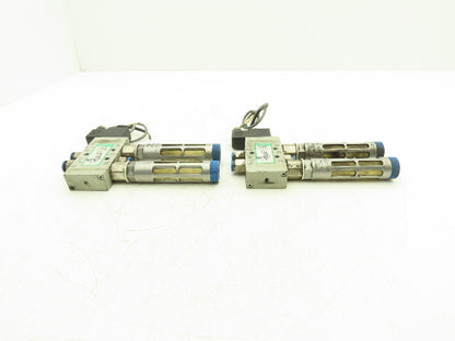 Numatics L22BA452BG Pneumatic Air Solenoid Valve 14.5-145psi 24VDC Lot of 2