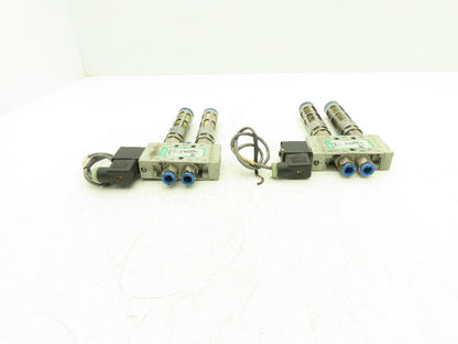 Numatics L22BA452BG Pneumatic Air Solenoid Valve 14.5-145psi 24VDC Lot of 2