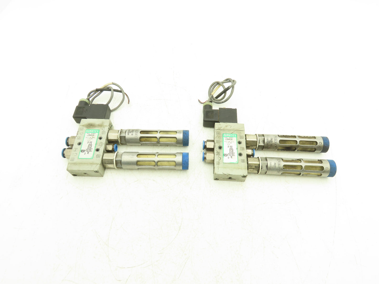 Numatics L22BA452BG Pneumatic Air Solenoid Valve 14.5-145psi 24VDC Lot of 2