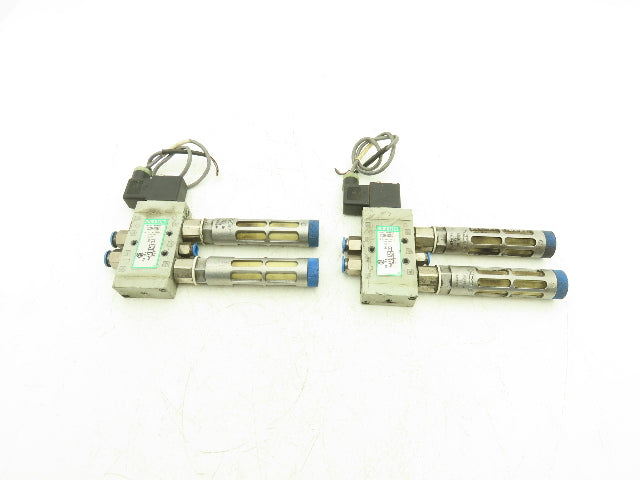 Numatics L22BA452BG Pneumatic Air Solenoid Valve 14.5-145psi 24VDC Lot of 2