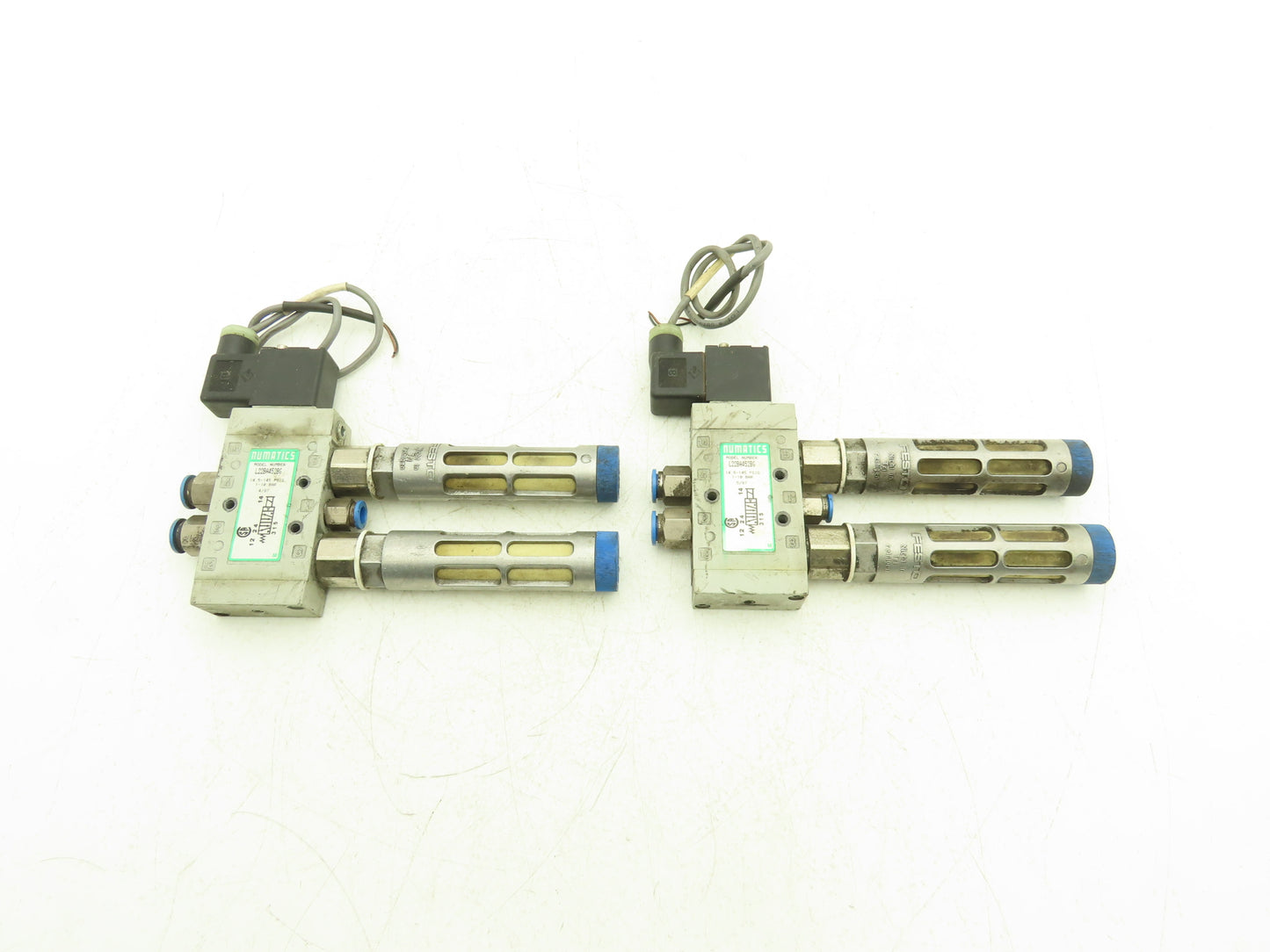 Numatics L22BA452BG Pneumatic Air Solenoid Valve 14.5-145psi 24VDC Lot of 2