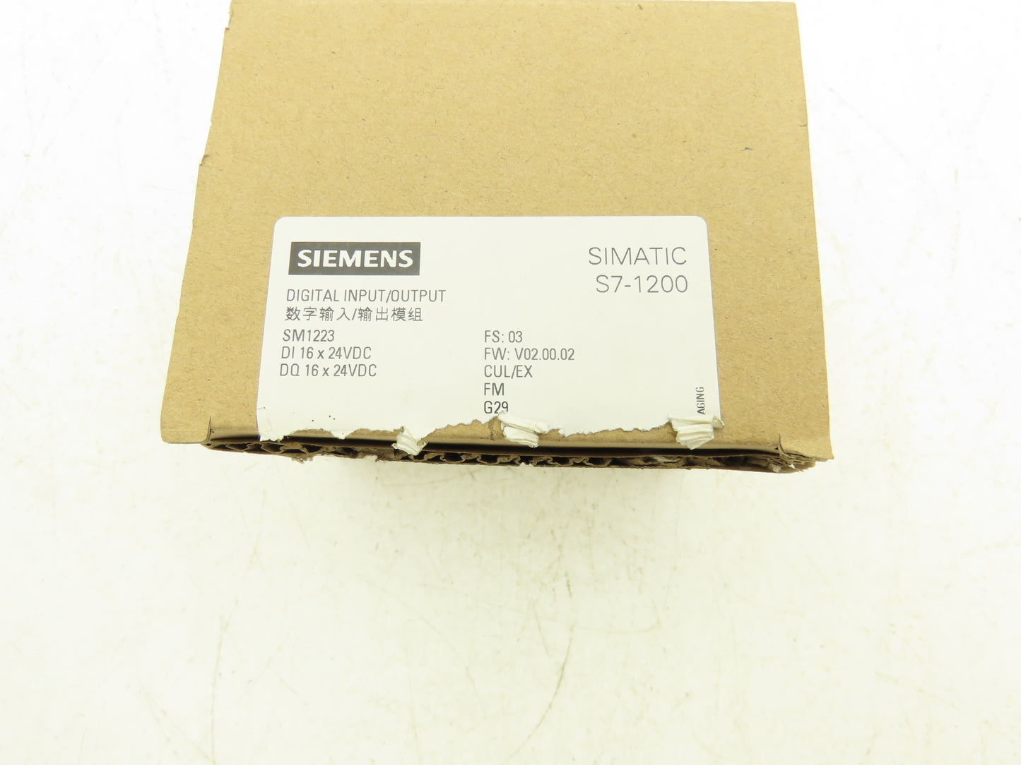 Siemens 6ES7 223-1BL32-0XB0 S7-1200 Digital Input/Output Module