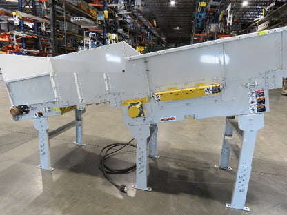 Hytrol HSS 31"x 20' Incline Belt Conveyor 3Hp 3PH Center Drive 120fpm 76-88"H